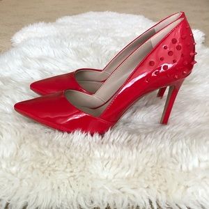 Mix No. 6 red heels (NWOT)